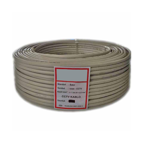 2X0.22 + 0.22 CCTV KABLO