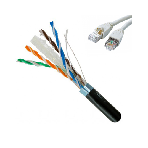 100 Metre Cat6 UTP 24 AWG Saf Bakır Data Network Kablosu